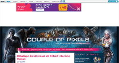 Desktop Screenshot of coupleofpixels.be